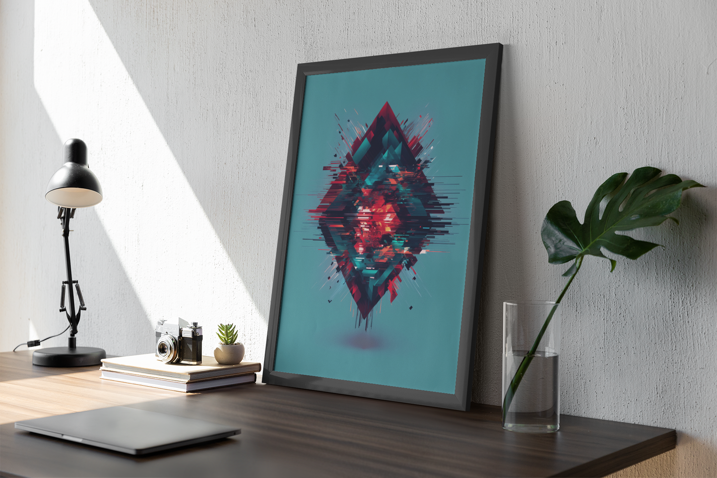 Glitch Core Print