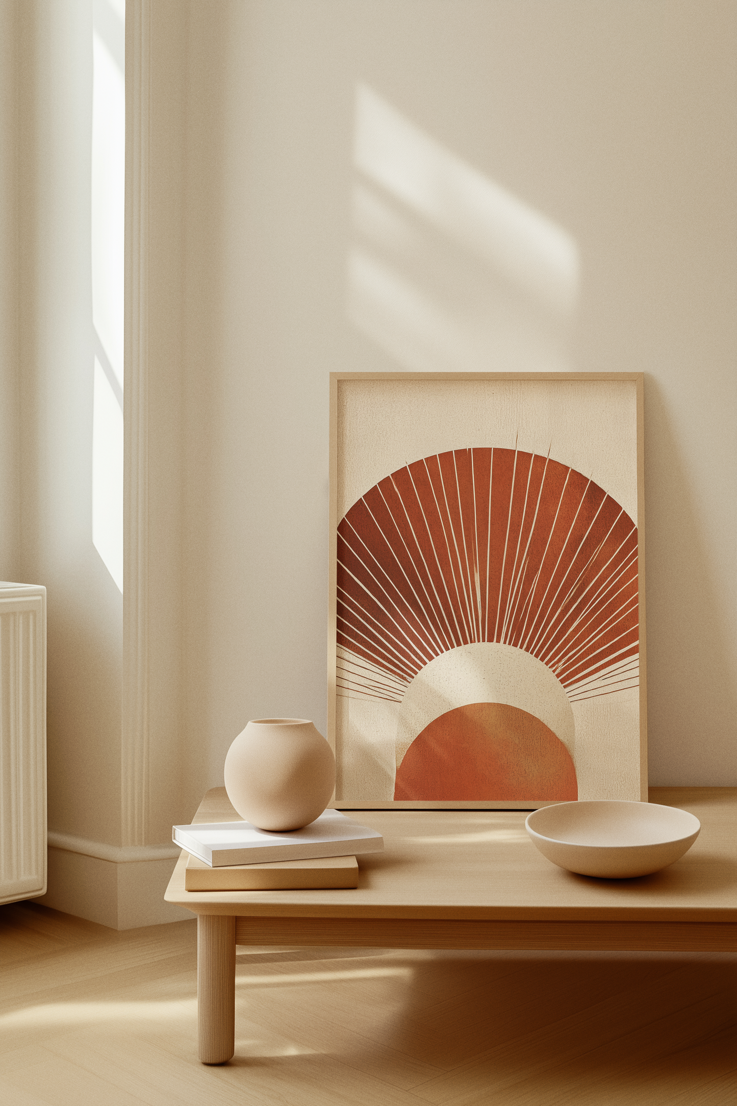 Desert Sunburst Print