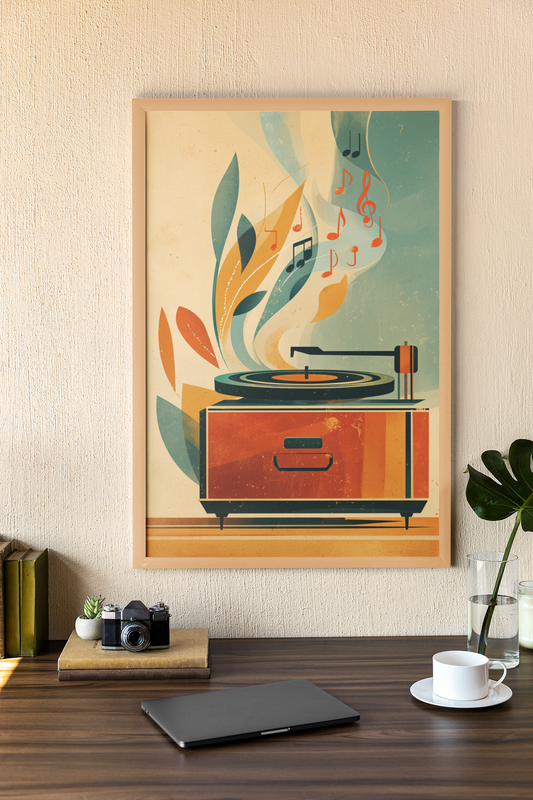 Groove & Bloom Print