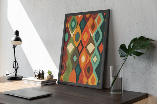 Retro Current Print